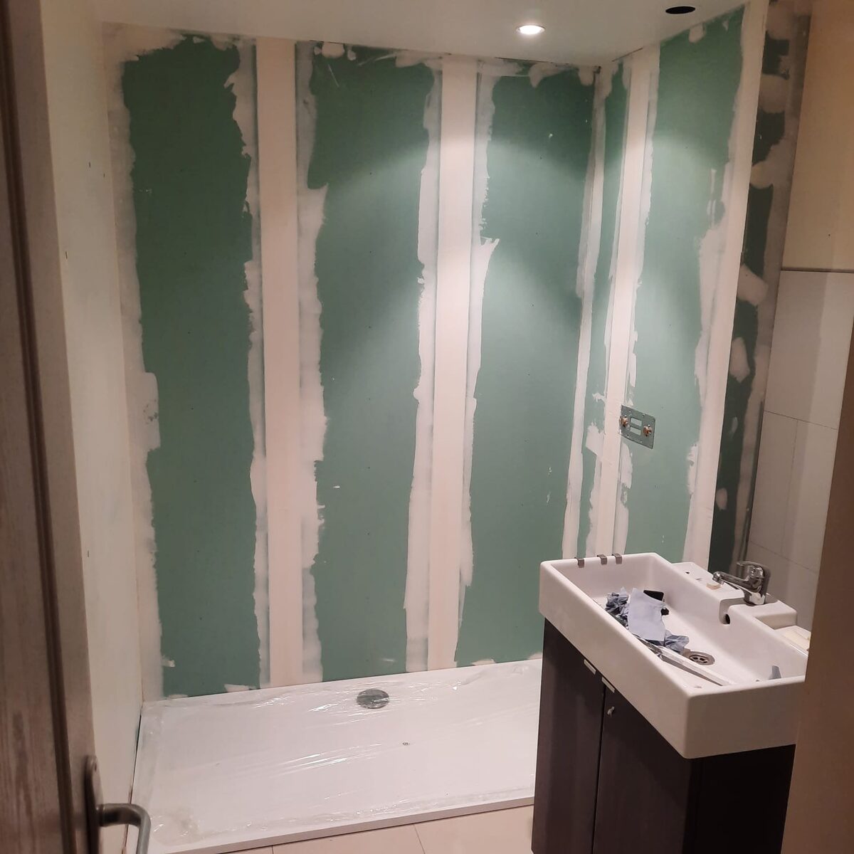 Doublage et cloisons placo