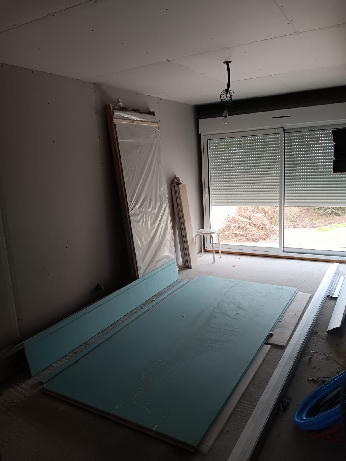 Aménagement garage en suite — Saint-Gilles-Croix-de-Vie, étape 1